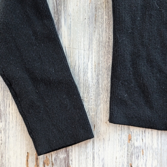 Aritzia Wilfred Tether Sweater Black Women's Medium - Picture 3 of 7